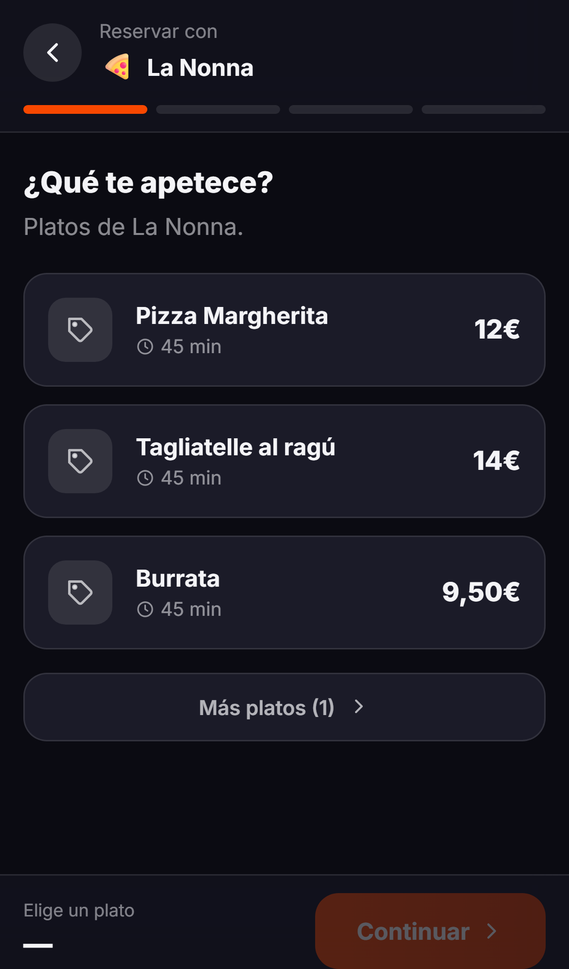 Reserva de reserva en Ñami