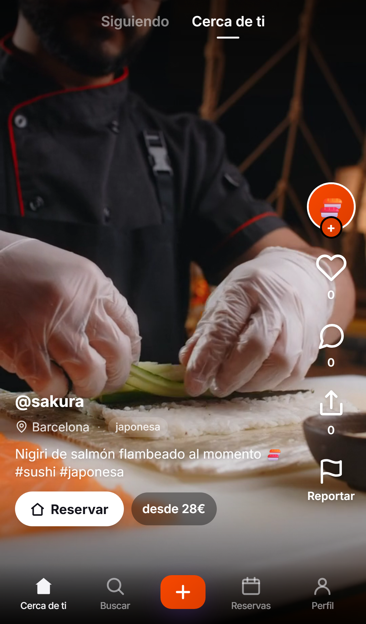 Feed de vídeos de Ñami